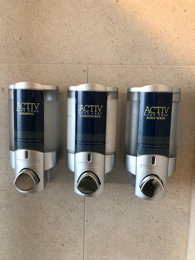 Refillable toiletries at Four Points Seoul Myeongdong