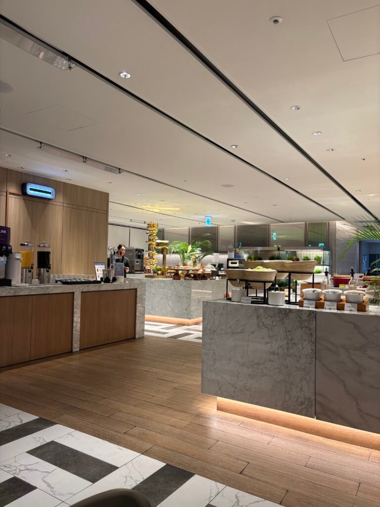 FRAME buffet restaurant on the 12th floor of The Link Seoul