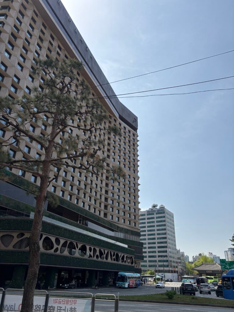 Exterior of THE PLAZA Seoul near Seoul City Hall