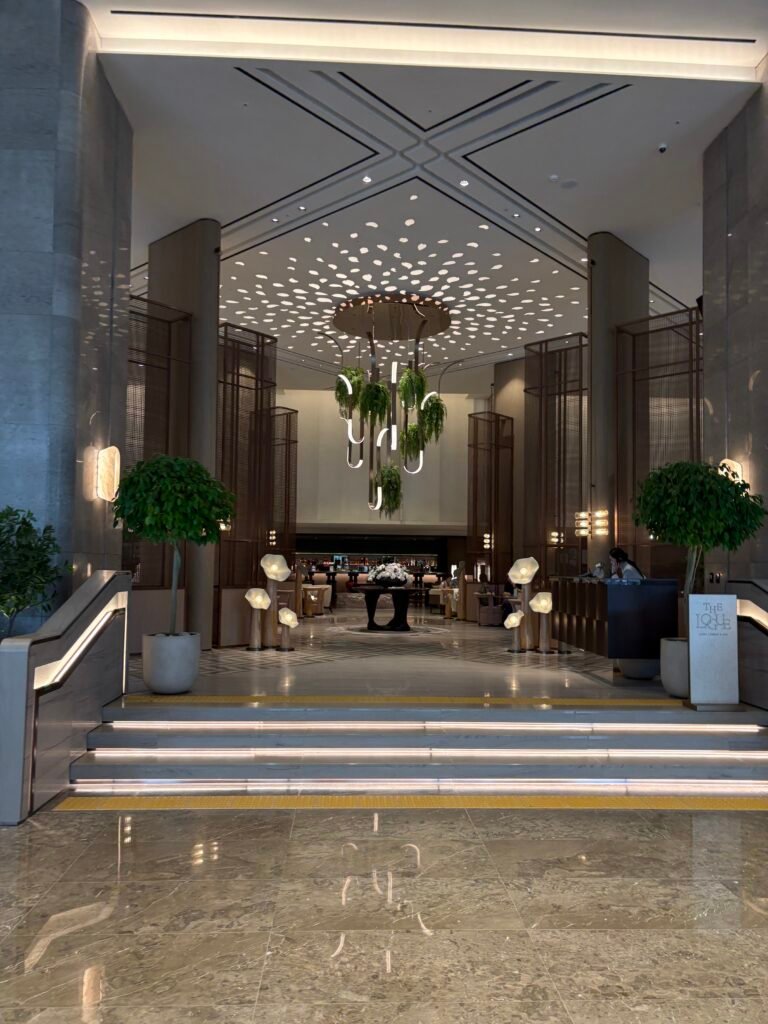 Lobby seating area used as a lounge at The Westin Seoul Parnas