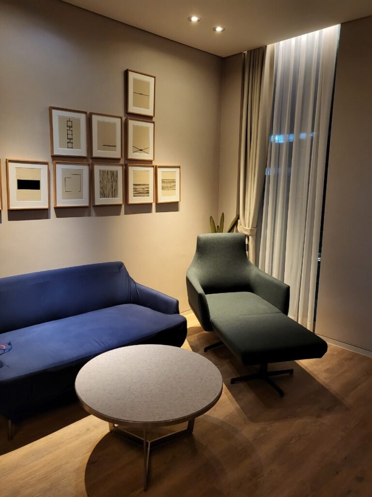 Separate living area in an Aloft Urban Suite at Aloft Seoul Gangnam