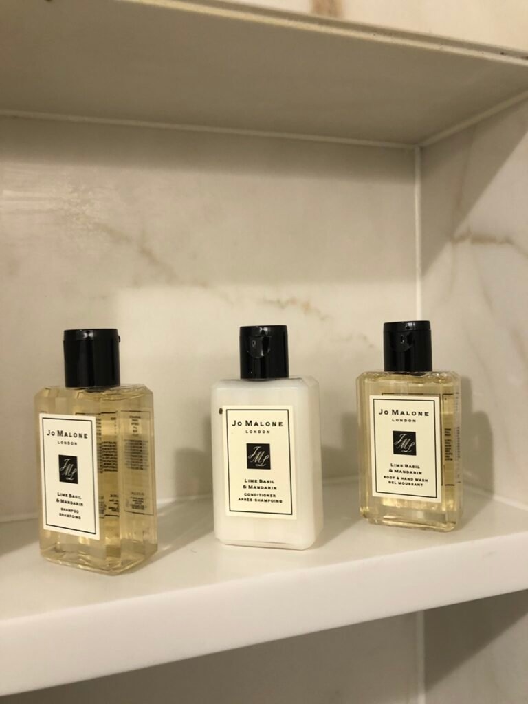 Jo Malone bathroom amenities provided at Grand InterContinental Seoul Parnas in 2020