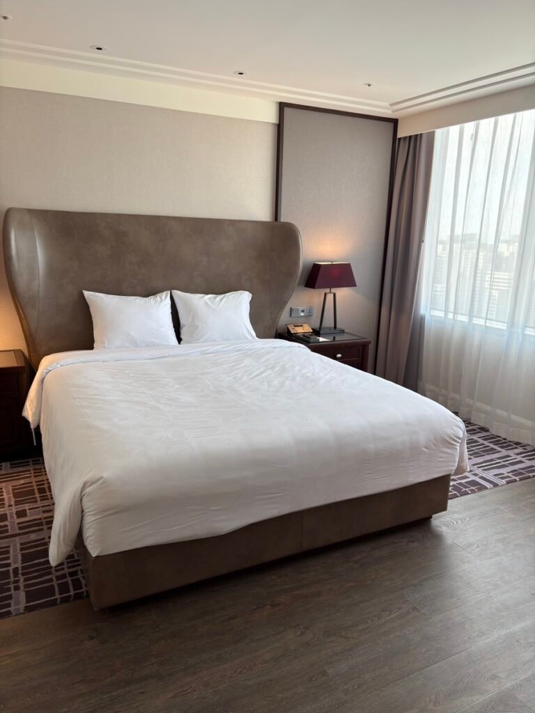 Bedroom of a Griffin Suite at JW Marriott Seoul