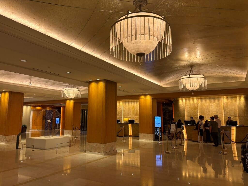 Main Tower lobby at Lotte Hotel Seoul in 2026
