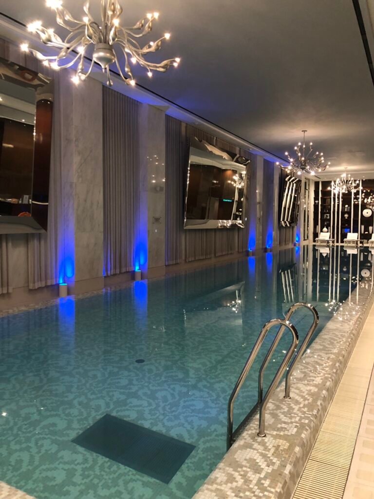 Indoor swimming pool at JW Marriott Dongdaemun Square Seoul