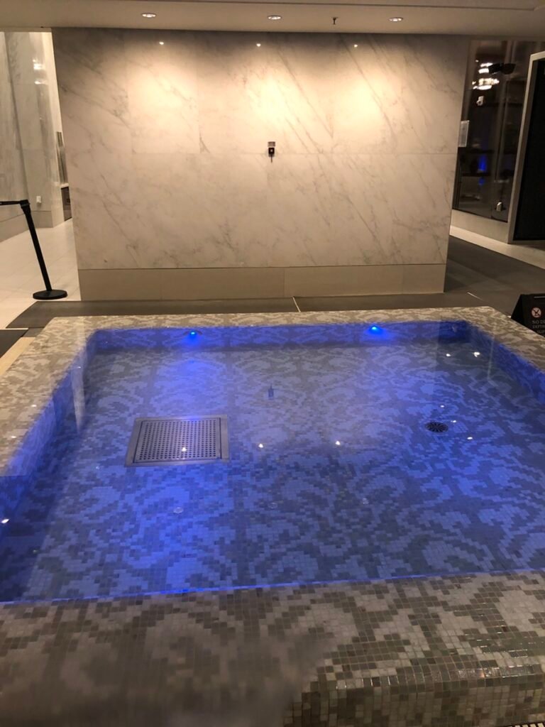 Indoor pool and spa area at JW Marriott Dongdaemun Seoul