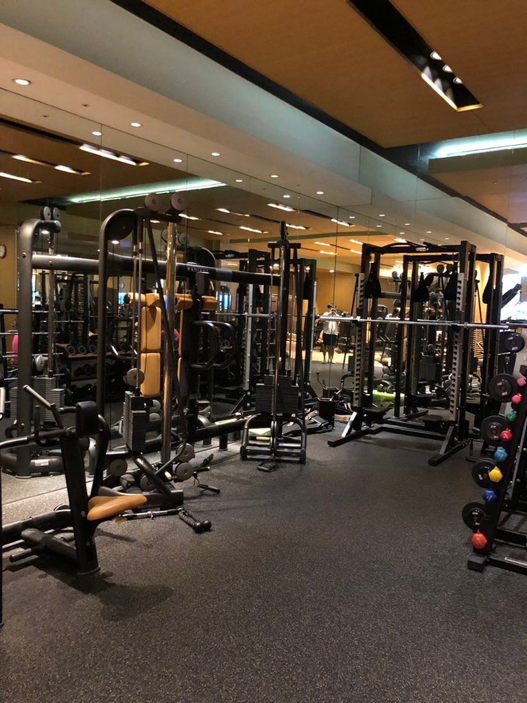 Large fitness center at Marriott Executive Apartments Seoul