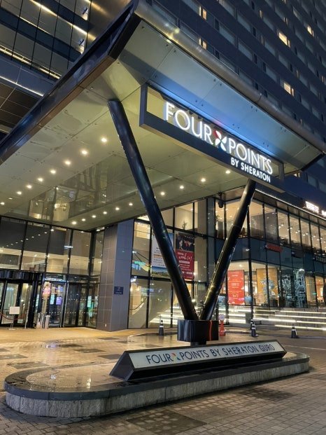Entrance to Four Points by Sheraton Seoul Guro near Guro Digital Complex Station