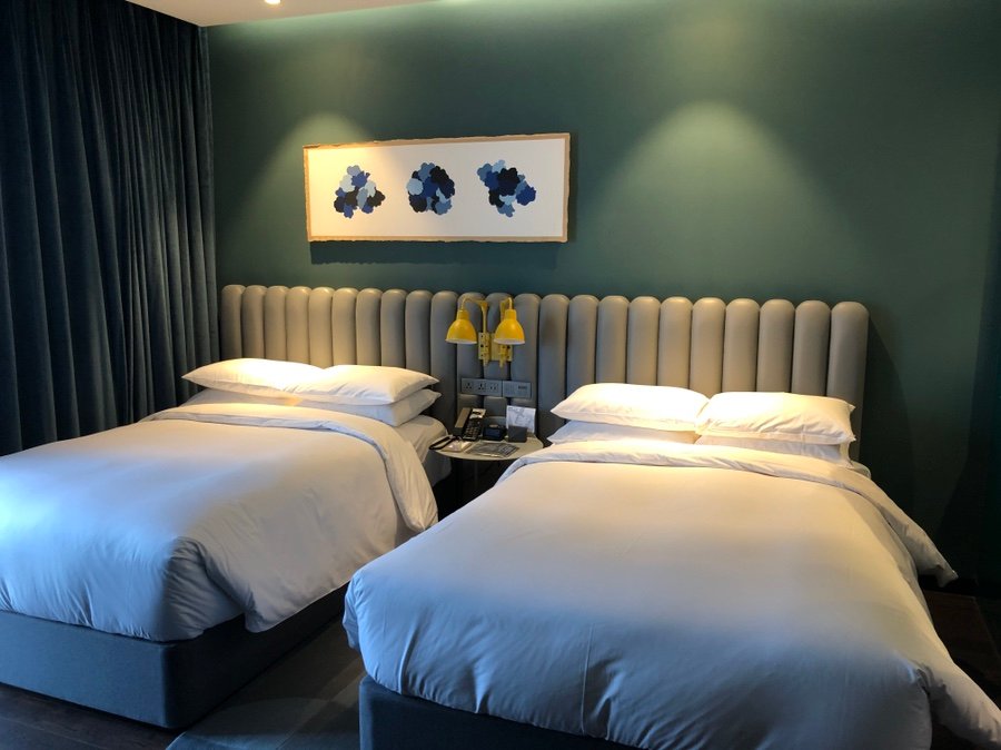 Editor Room with two double beds at RYSE Autograph Collection Seoul
