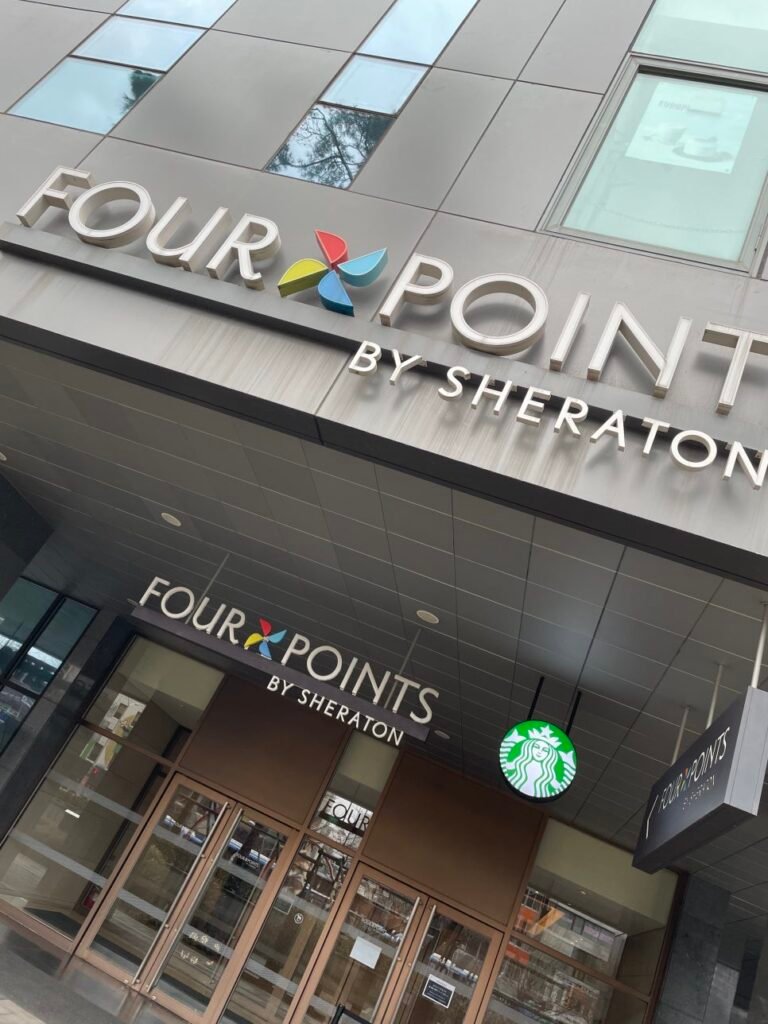 Entrance to Four Points by Sheraton Josun Seoul Station