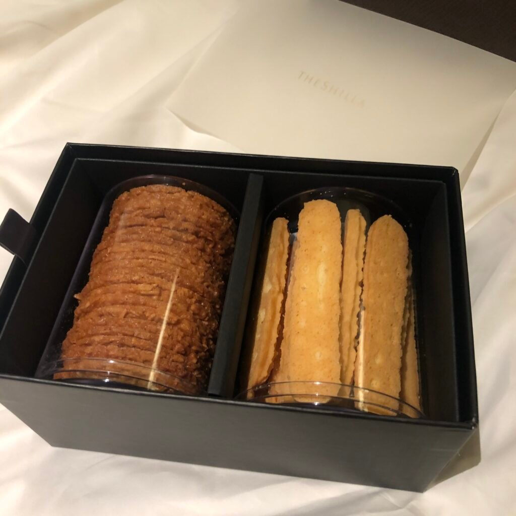 Cookies sent by The Shilla Seoul after a housekeeping complaint