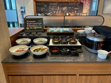 Breakfast buffet at The Eatery at Four Points by Sheraton Suwon