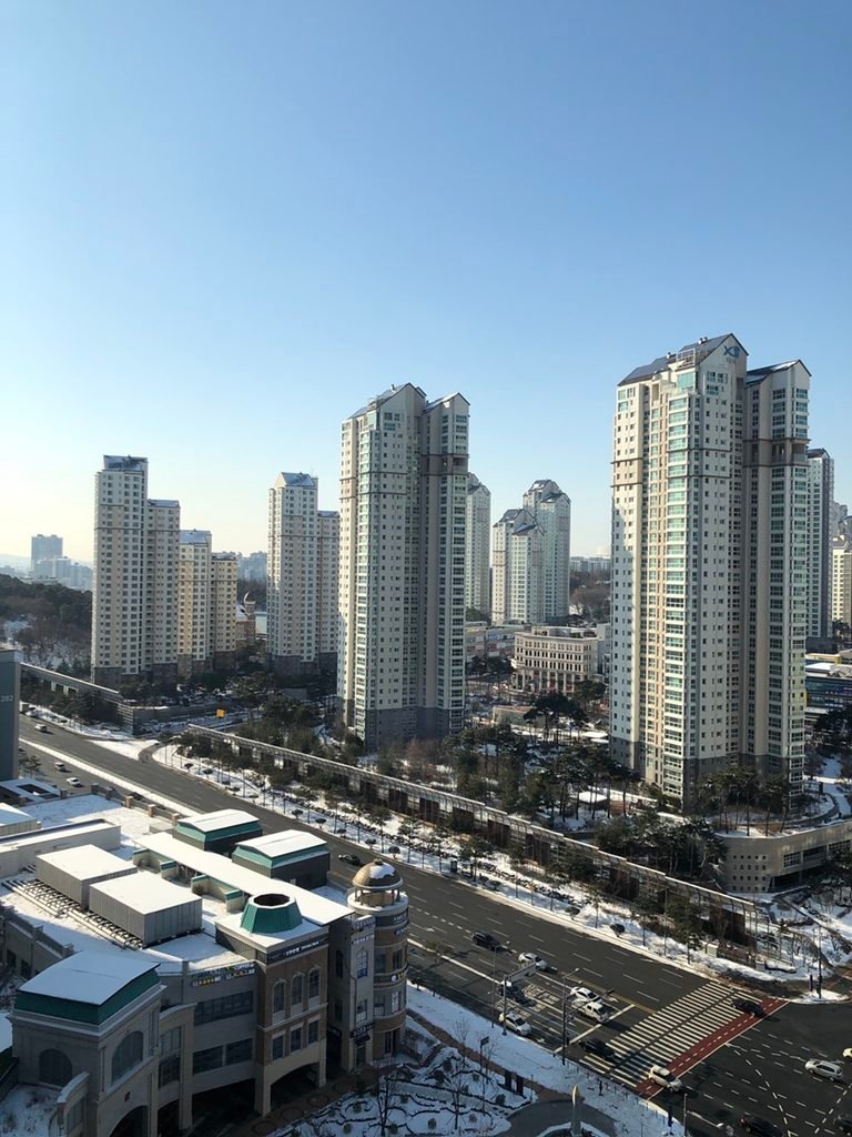View of Gwanggyo from Courtyard by Marriott Suwon